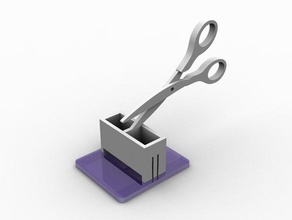 multicard case attachment-scissor other 3d print model - Mito3D