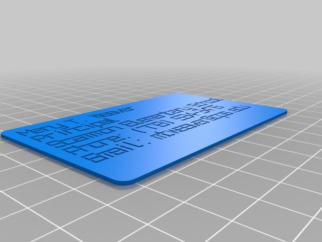 mary weaver card organization customized 3D print model - Mito3D