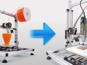 rotary ferramenta de suporte a impressora 3d 3dragk8200 os acessórios cnc dremel proxxon 3d print model - Mito3D