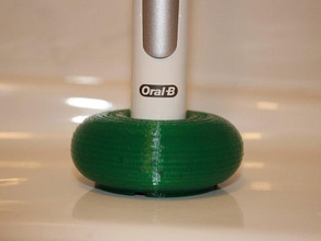 oral suporte de escova dentes casa banho pulsonic slim 3d print model - Mito3D