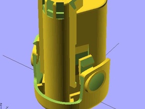 dremel 8200 battery container parts 3d print model - Mito3D