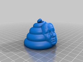 shitface emoji esculturas 3d print model - Mito3D