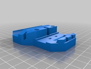 prusa i3 x-careage t25 cinto de 30 mm furo espaço 3d a impressora partes 3d print model - Mito3D