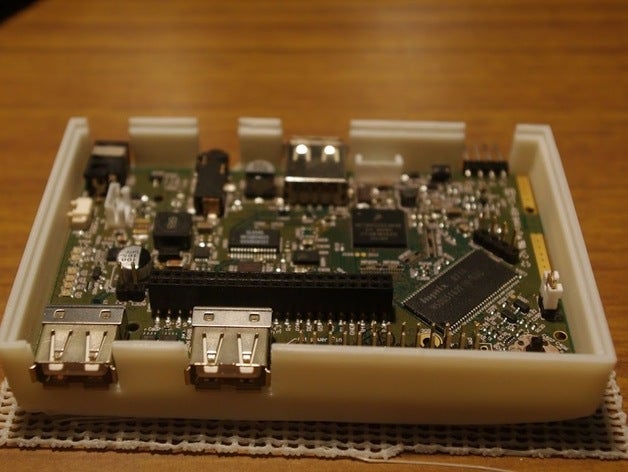 chumby hacker board case electronics enclosure 3D print model - Mito3D