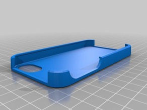 sturdy blank 4s case accessories customized 3d print model - Mito3D