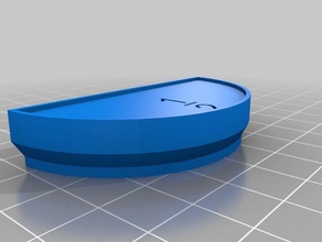 meine angepasste Bruchteil Lern-kit bruchrechen lernmaterial Mathematik 3d print model - Mito3D