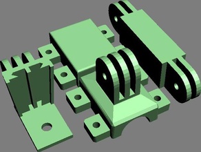 minelab digisearch meter mountbracket sport outdoors detector gopro metal stand 3d print model - Mito3D