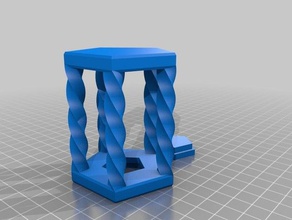 il mio personalizzato di sabbia alimentato statale d'arte pezzo tempo arredamento 3d print model - Mito3D