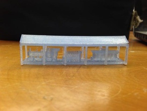 white river junction 494 train buildings structures 3d print model - Mito3D