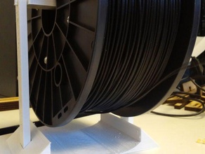 einfache glatte filament-spooler 3d Drucker Zubehör 3d print model - Mito3D