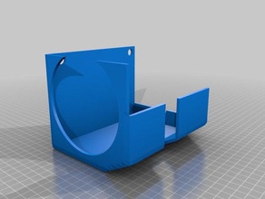 montaggio a parete philips living colour micro casa 3d print model - Mito3D