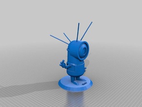 minions chris sculptures customized 3d print model - Mito3D