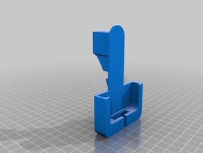 iphone 44s usb holder mobile 3d print model - Mito3D
