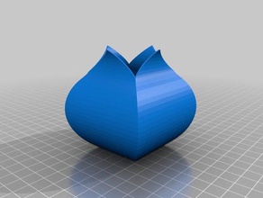 curvas de macetas contenedores 3d print model - Mito3D
