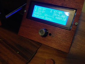 printrbot además de la perilla 3d impresora partes el botón pantalla digital pieza repuesto 3d print model - Mito3D