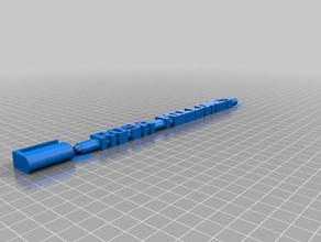 mon personnalisés bic mot stylo bureau 3d print model - Mito3D