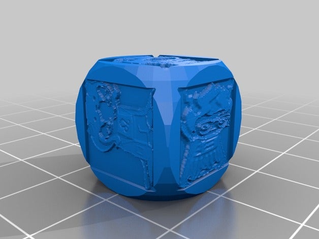 homedice personalizzato 3D print model - Mito3D