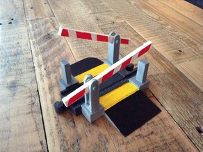 train crossing toys games 3d print model - Mito3D