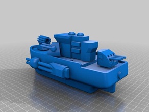 complesso corazzata 3d stampa 3d print model - Mito3D