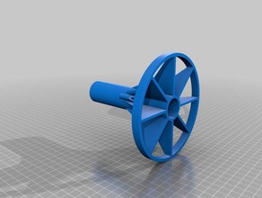 mini-foguete hobby d-motor diy estes modelo supportless brinquedo 3d print model - Mito3D