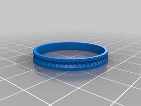 toothed mesh band bracelets 3d print model - Mito3D