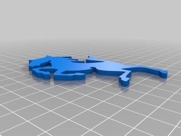 Pferd andere 3D print model - Mito3D