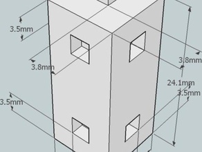 structo base block construction toys 3d print model - Mito3D