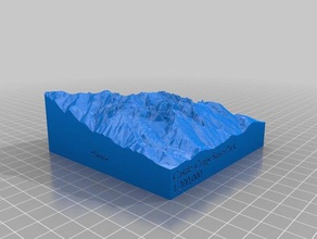 castle crags state park 150000 sport outdoors 3dtopo california collectable collectible relief map shasta 3d print model - Mito3D