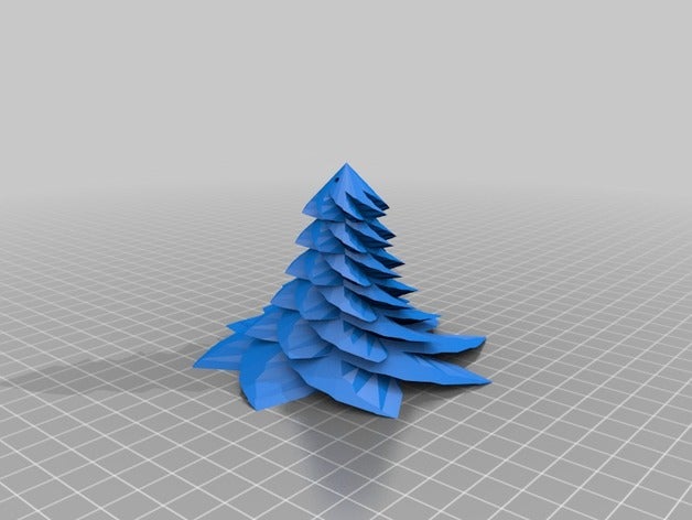 my customized christmas tree customizer sapin noel decor 3D print model - Mito3D