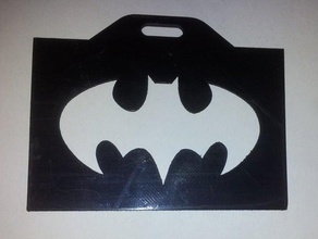 batman access card holder accessories 3d print model - Mito3D