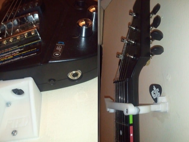 power gig guitar xbox 360ps3 wall mount video games 3d 3D print model - Mito3D