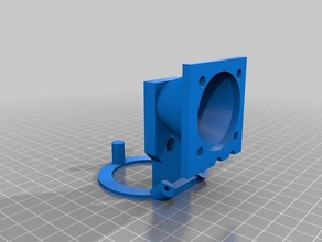 printrbot simple alanında fan soğutma ring mount açtı 3d yazıcı aksesuarlar monte edin led bağlama 3d print model - Mito3D