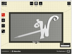 wonka pen accessoires de jeu théâtre willy 3d print model - Mito3D