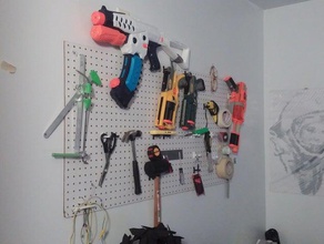 pegboard organisateur outils bricolage 3d print model - Mito3D