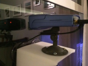 trendnet tv-ip110w webcam suction cup window shelf camera 3d print model - Mito3D