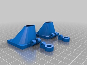 40 mm fan mount duct 3d printing 3d print model - Mito3D