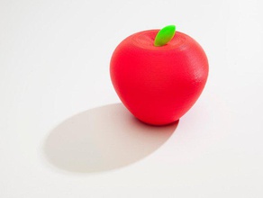 a apple alimentos bebida bakutis jason escultura 3d print model - Mito3D