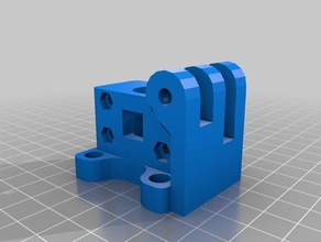 filament guide Ersatz eventorbot direkten extruder 3d Drucker Extruder 3d print model - Mito3D