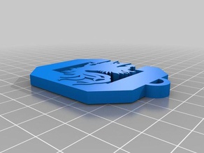 l'università di south carolina gamecocks logo ornamento 3d stampa 3d print model - Mito3D