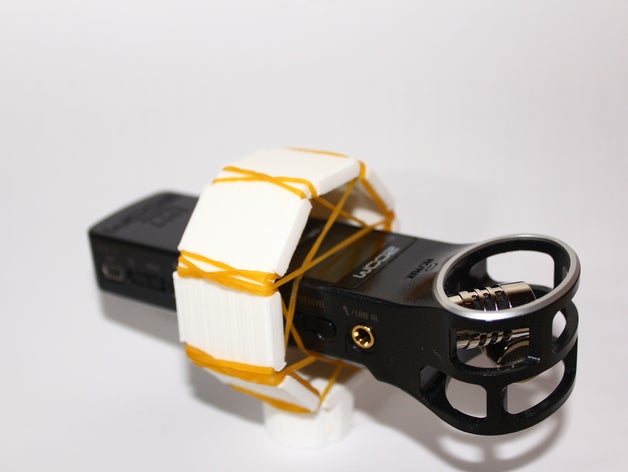shock mount mittlere mics audio 3D print model - Mito3D