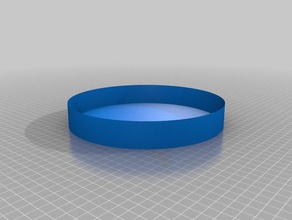simples escala pan recipientes tigela 3d print model - Mito3D