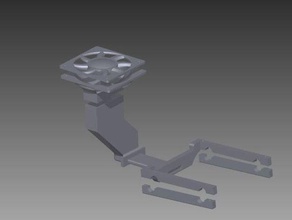 boquilla enfriador de leapfrog creatr doble extrusor 3d la impresora accesorios 3d print model - Mito3D