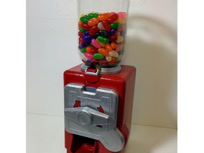 3d printed gumball machine repaired using wood filler toys games 3d print model - Mito3D