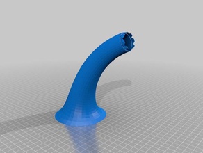 druckbare Trompete horn Musik angepasst 3d print model - Mito3D