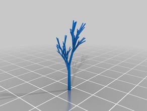 tamamen rastgele ağaç özelleştirilmiş matematik sanat 3d print model - Mito3D