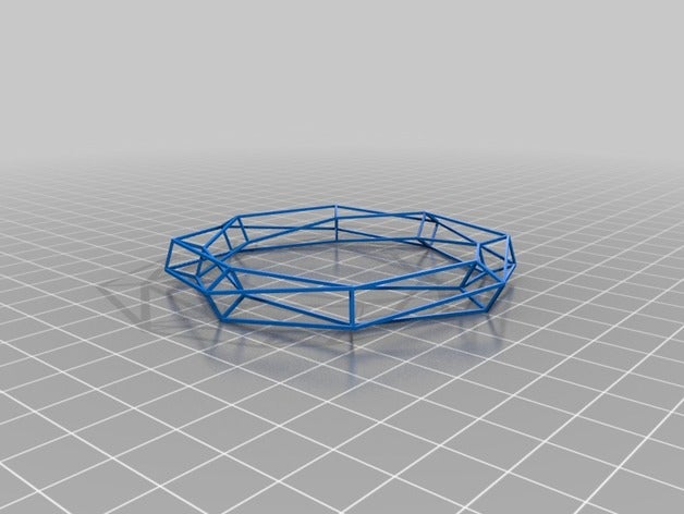 thing3 çerçeve ringbracelet moda özelleştirilmiş 3D print model - Mito3D