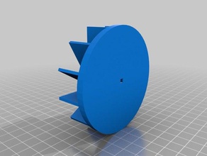 la rueda de agua aprendizaje educación 3d print model - Mito3D