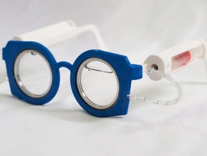 self-adjusting glasses customizer 3d print model - Mito3D