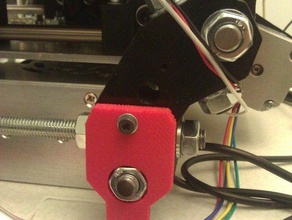 small foot mendel 3d printer parts reprap upgrade 3d print model - Mito3D