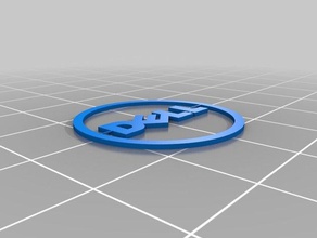 logo dell ordinateur pc 3d print model - Mito3D